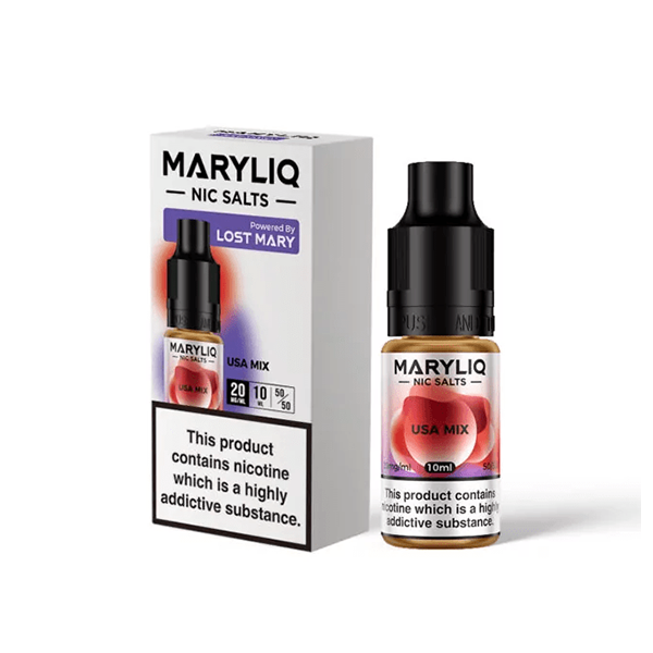 10mg MARYLIQ Nic Salt By Lost Mary 10ml (50VG/50PG)