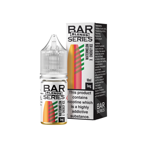 5mg Bar Series Blends 10ml Nic Salts (50VG/50PG)