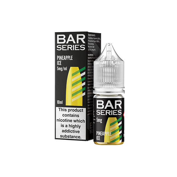 5mg Bar Series Nic Salts 10ml (50VG/50PG)