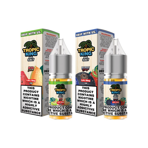 10mg Tropic King Salts By Drip More 10ml Nic Salts (50VG/50PG)