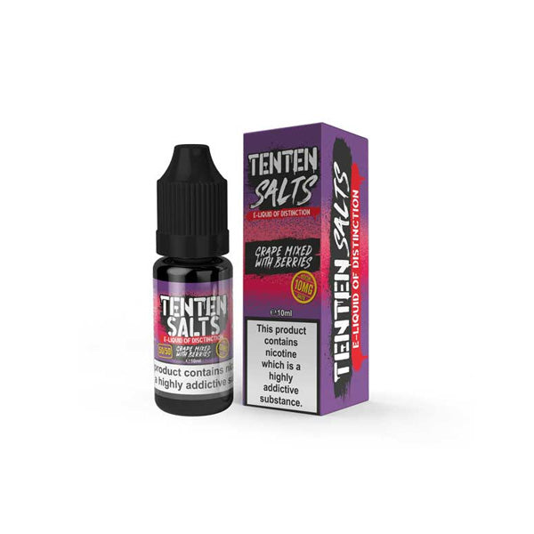 20mg TenTen 10ml Nic Salts (50VG/50PG)