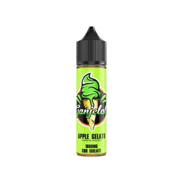 Ganjelato 1000mg CBD Isolate E-liquid 50ml (50VG/50PG)