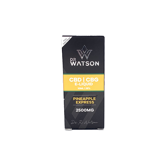 Dr Watson 2500mg CBD E-Liquid Pineapple Express - 10ml